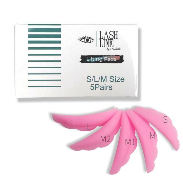 Lash-Lifting Silikon Pads • Je 1 x Größe S/M/M1/M2/L – Beauty Eyes